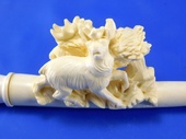 SMS Meerschaums - Private Collection - Cigarette Holders - Stag (02) by S. Yanik