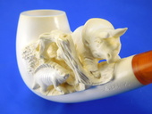 SMS Meerschaums - Private Collection - DINOSAURS by S. Yanik