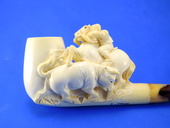 SMS Meerschaums - Private Collection - PICADOR with BULL by S. Yanik