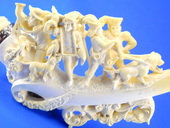 SMS Meerschaums - Private Collection - MEDIEVAL HUNTING SCENE (02) by S. Yanik
