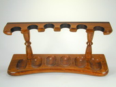 Pipe Rack - 6-Pipe - Teakwood
