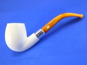 SMS Premium - Half-Bent BILLIARD/Silver Ferruled - Smooth (02)