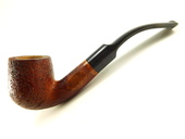 CUSTOM ORDER - Old West Briar - Bent Billiard by Tim West (0067)